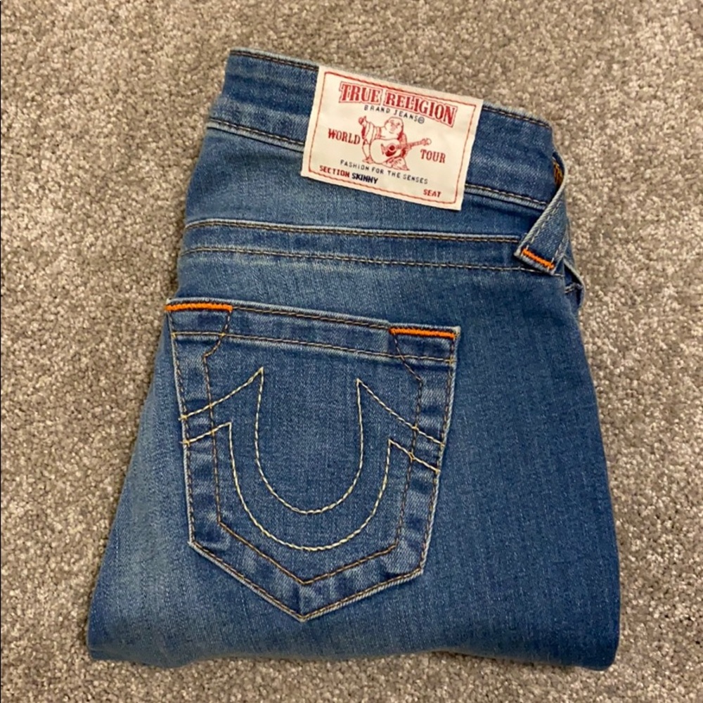 True Religion Curvy Skinny Jeans